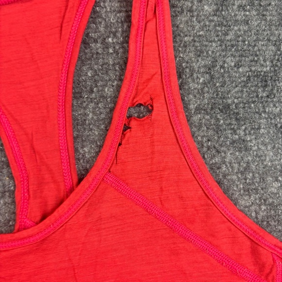 SMARTWOOL Women’s Red Smartwool Active Racerback Athletic Tank Top Size: Small - Picture 3 of 10
